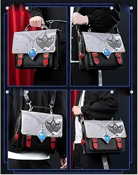 Amazon.co.jp: 原神 グッズ リュック 达达利亚ショウ タルタリヤ/こう