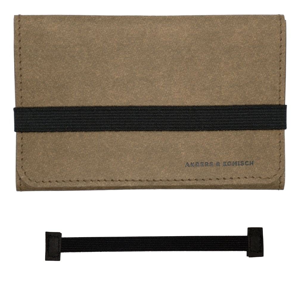 ANDERS & KOMISCH ミニ財布 ブラウン レザーっぽいけどレザーじゃないミニ財布｜Infoseekニュース