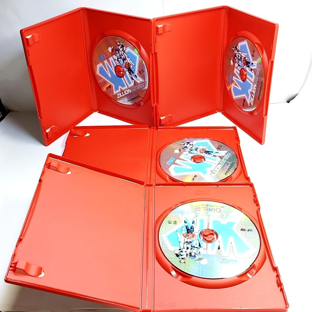 赤い光弾ジリオン DVD BOX(１)(２)　セット Amazon.co.jp: 赤い光弾ジリオンDVD-BOX (1)(2) 全2巻セット