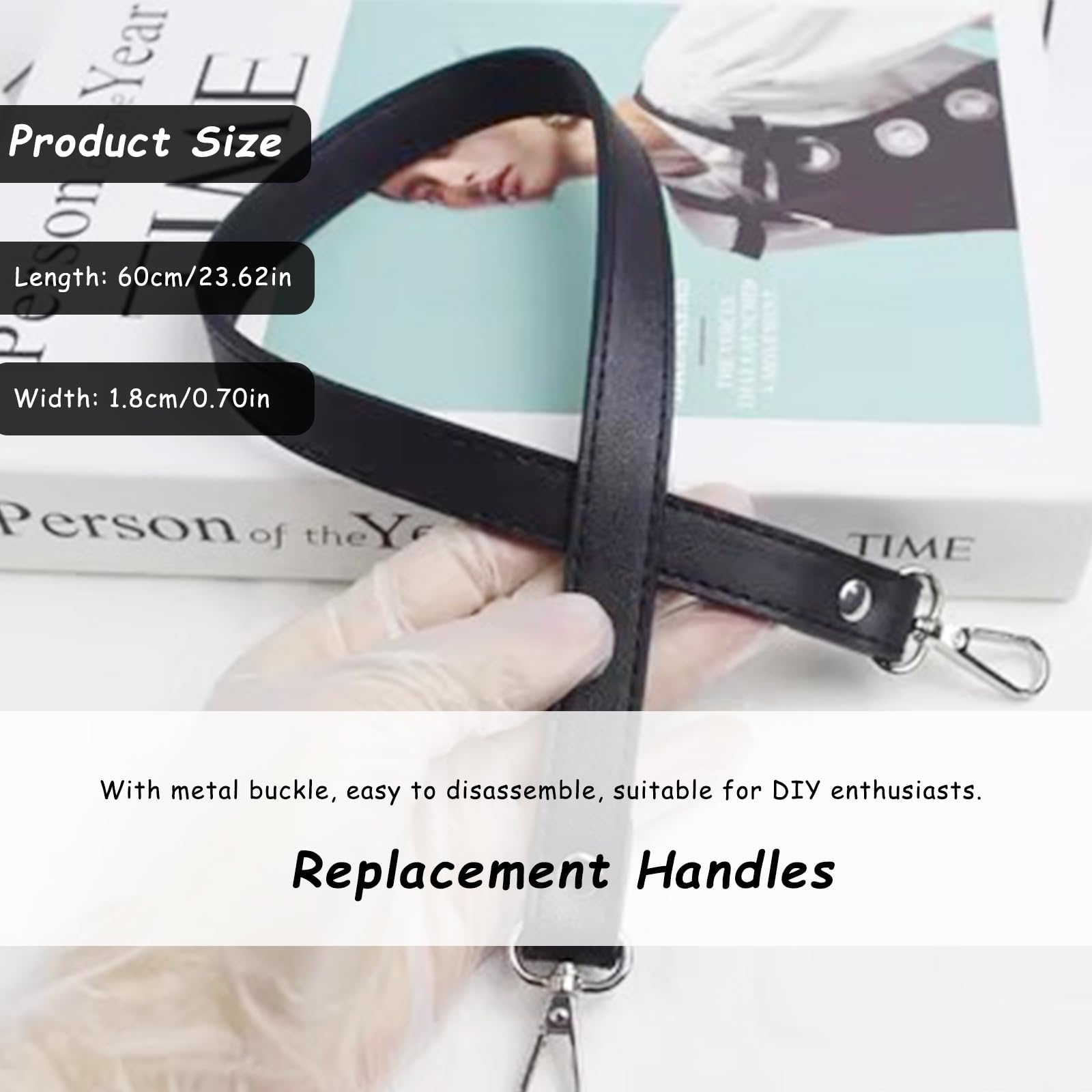 Chaîne De Sac à Main En Métal Et Acrylique : Poignée De Sac à Main De Rechange - France