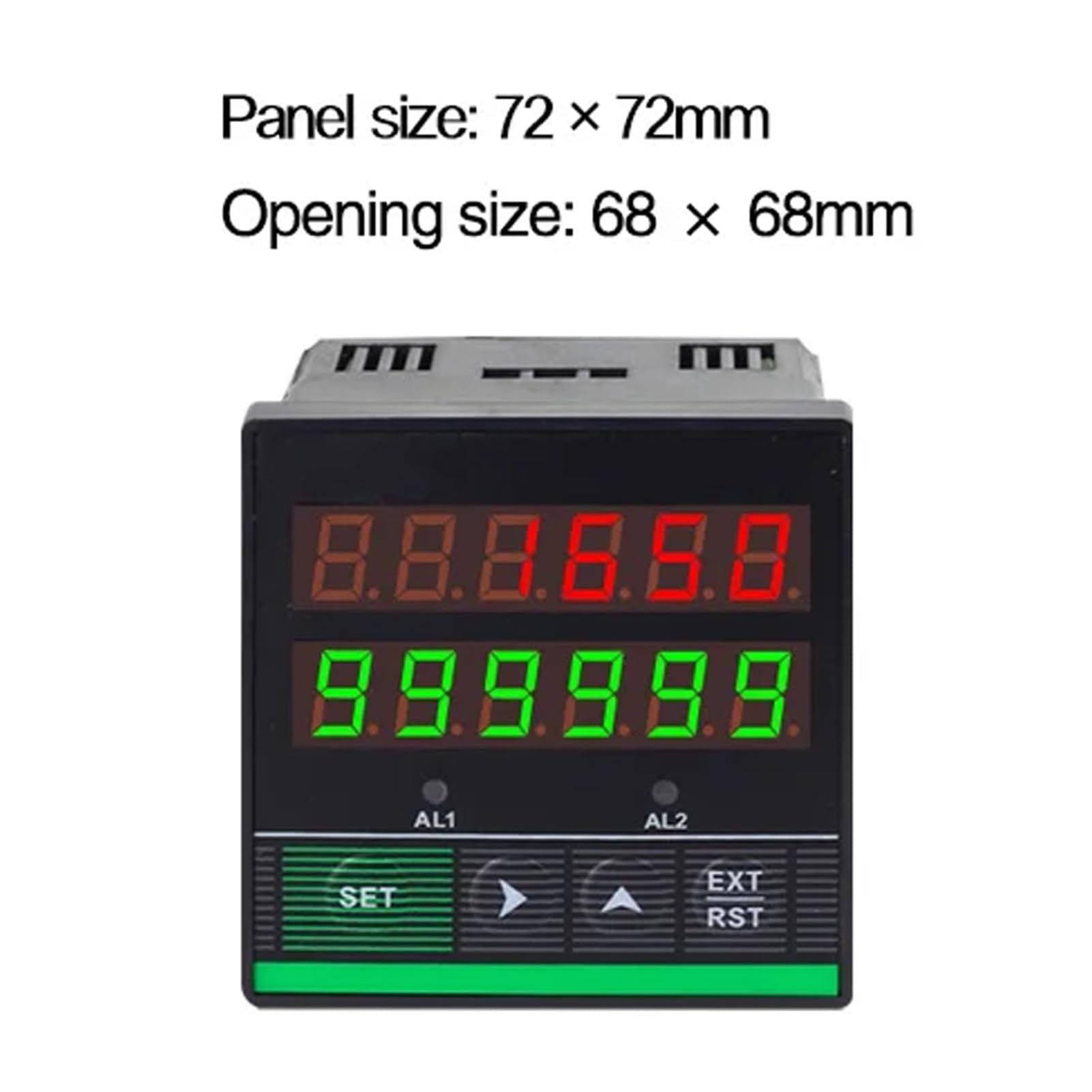 Compteur de longueur numérique avec fonction mémoire, plage de comptage 0-999999, compteur de longueur mécanique pour une mesure précise, idéal pour tous les besoins de mesure