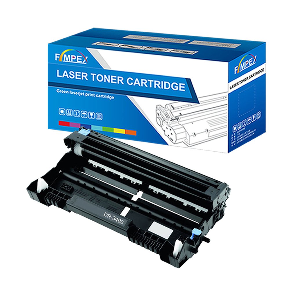 Fimpex Compatible Drum Unit Replacement for Brother DCP-L5500DN L6600DW HL-L5000D L5100DN L5100DNT L5200DW L5200DWT L6300DW L6300DWT L6400DW L6400DWT MFC-L5700DN L5750DW DR3400 (1-Pack)