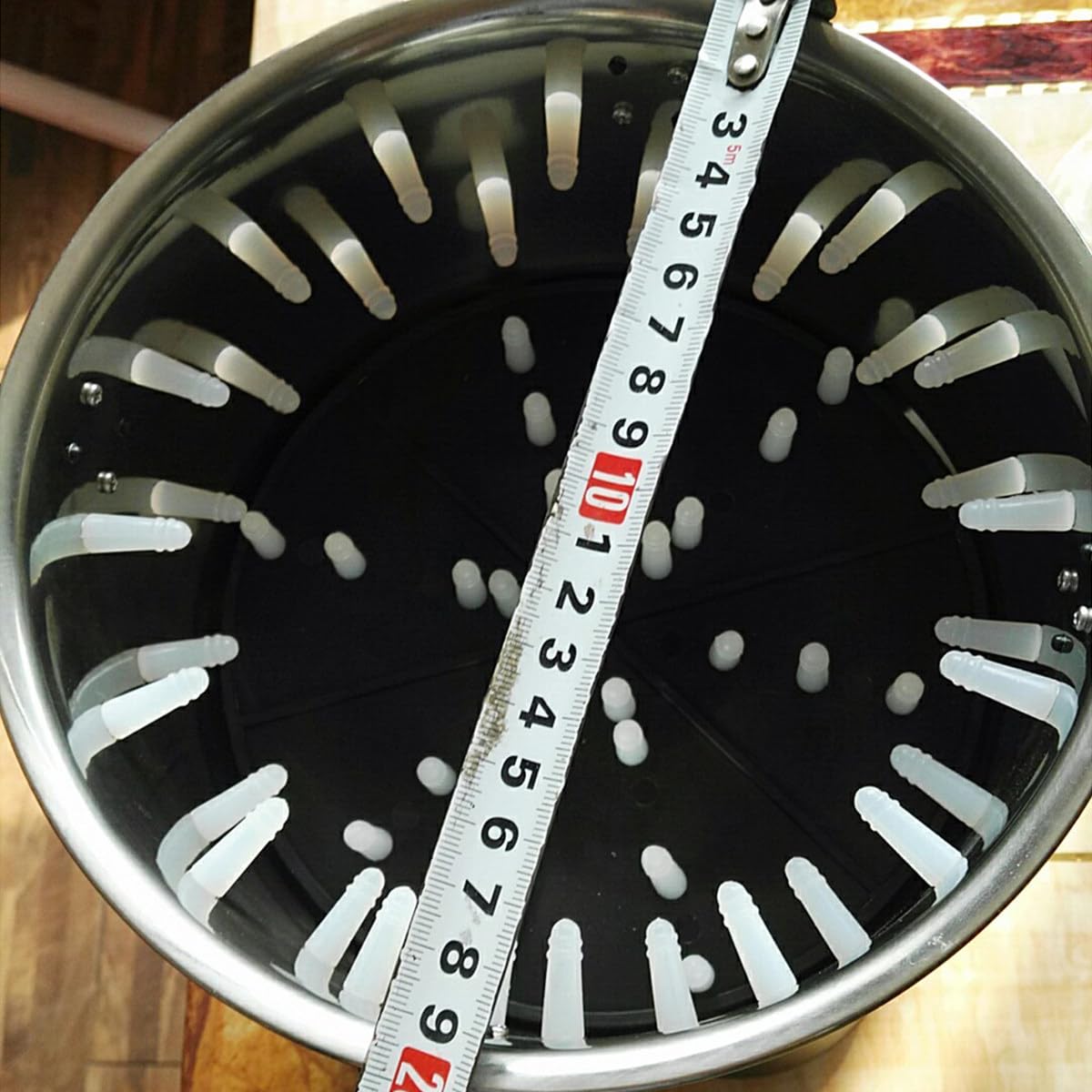 Mini spennatrice elettrica, in acciaio inox, per pollame e anatra di quaglia, efficiente rimozione delle piume per uso in cucina agricola