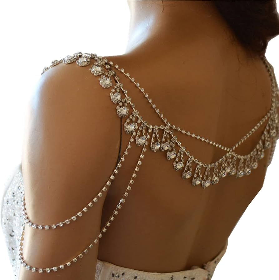 ボディチェーン Amazon.co.jp: ボディチェーン 個性的な多層ショルダーチェーン ダンス セクシー ハイグレード ラインストーン バックチェーン ボディチェーン : ファッション