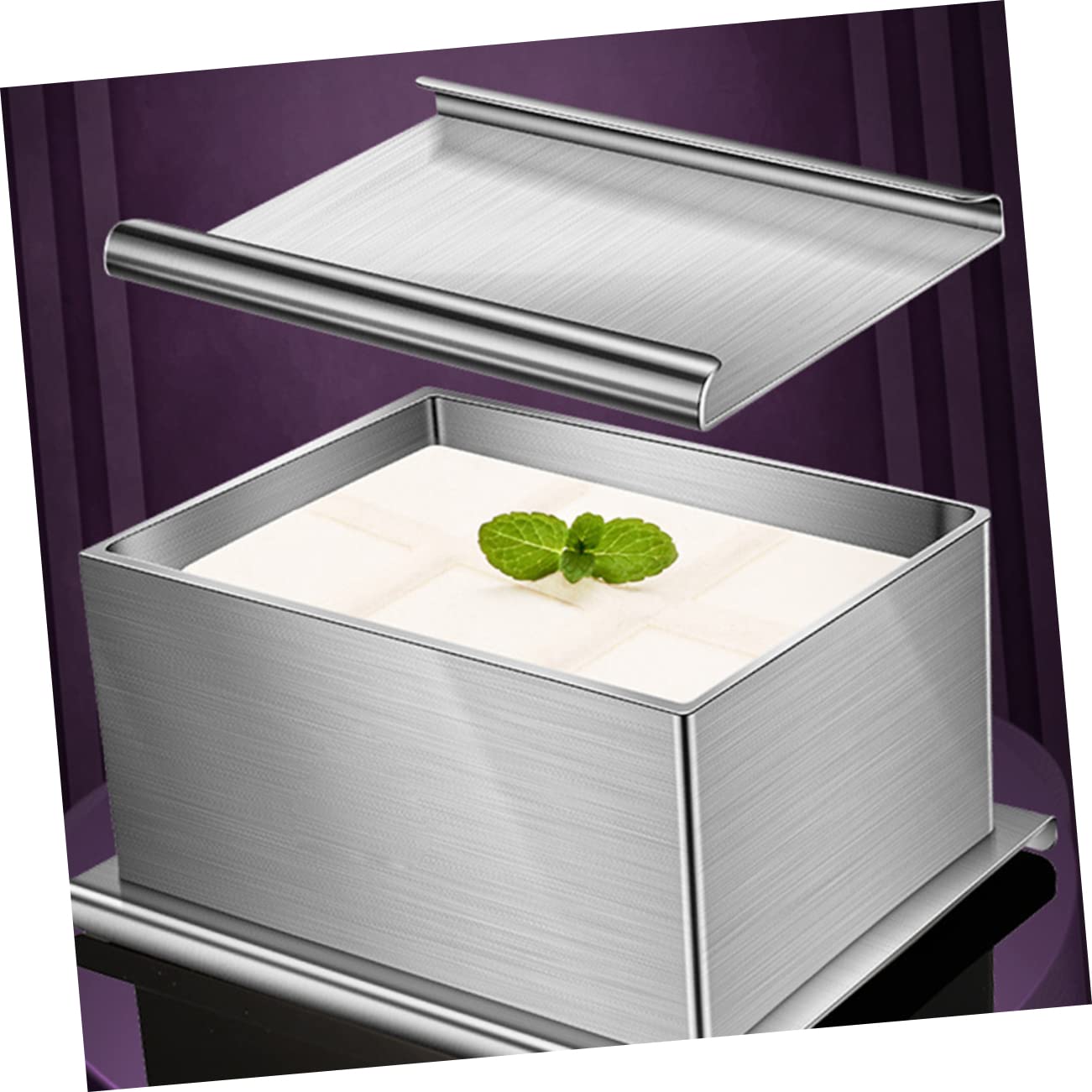 Cabilock Molde Para Tofu Prensador De Tofu Casero Herramienta De Acero Inoxidable