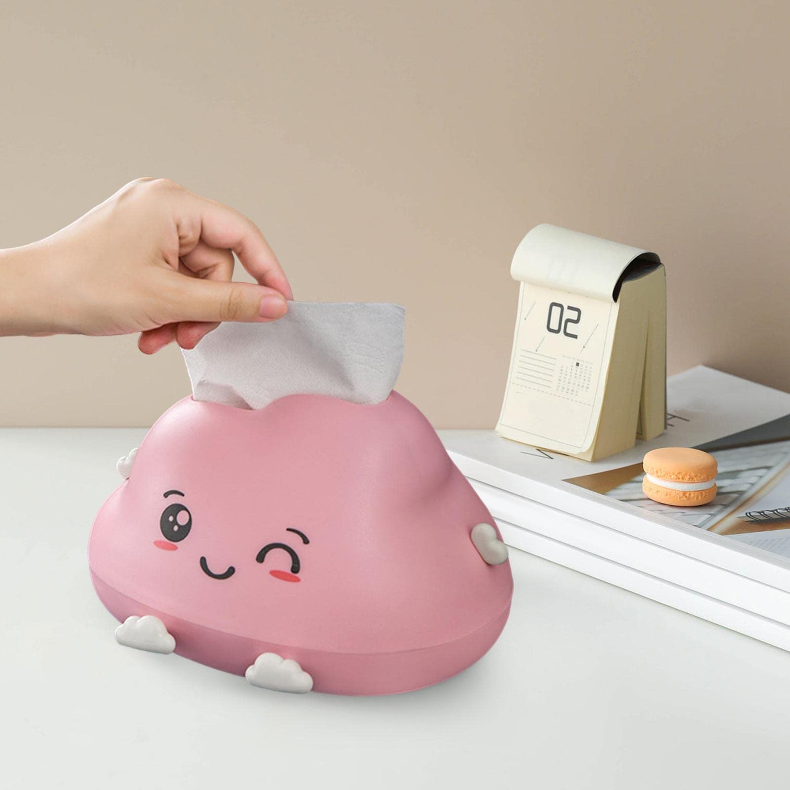 LYGSWDB Elegante Porta Carta igienica Dispenser per Rotoli di Carta igienica Dispenser per Coperchio della Scatola di fazzoletti Porta fazzoletti per Montaggio a Parete per Bagno dell'hotel,