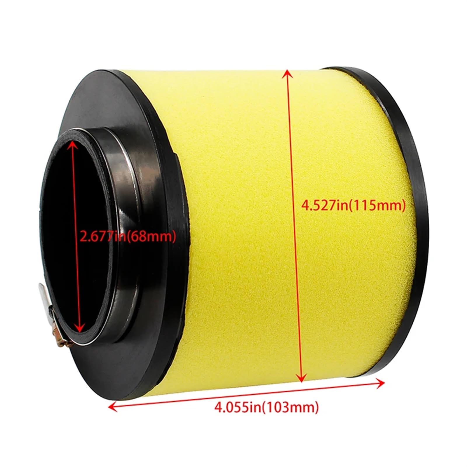 Element filtra powietrza gąbka pianka do czyszczenia 450 300 350 400 TRX300 Scooter 17254-HC5-900