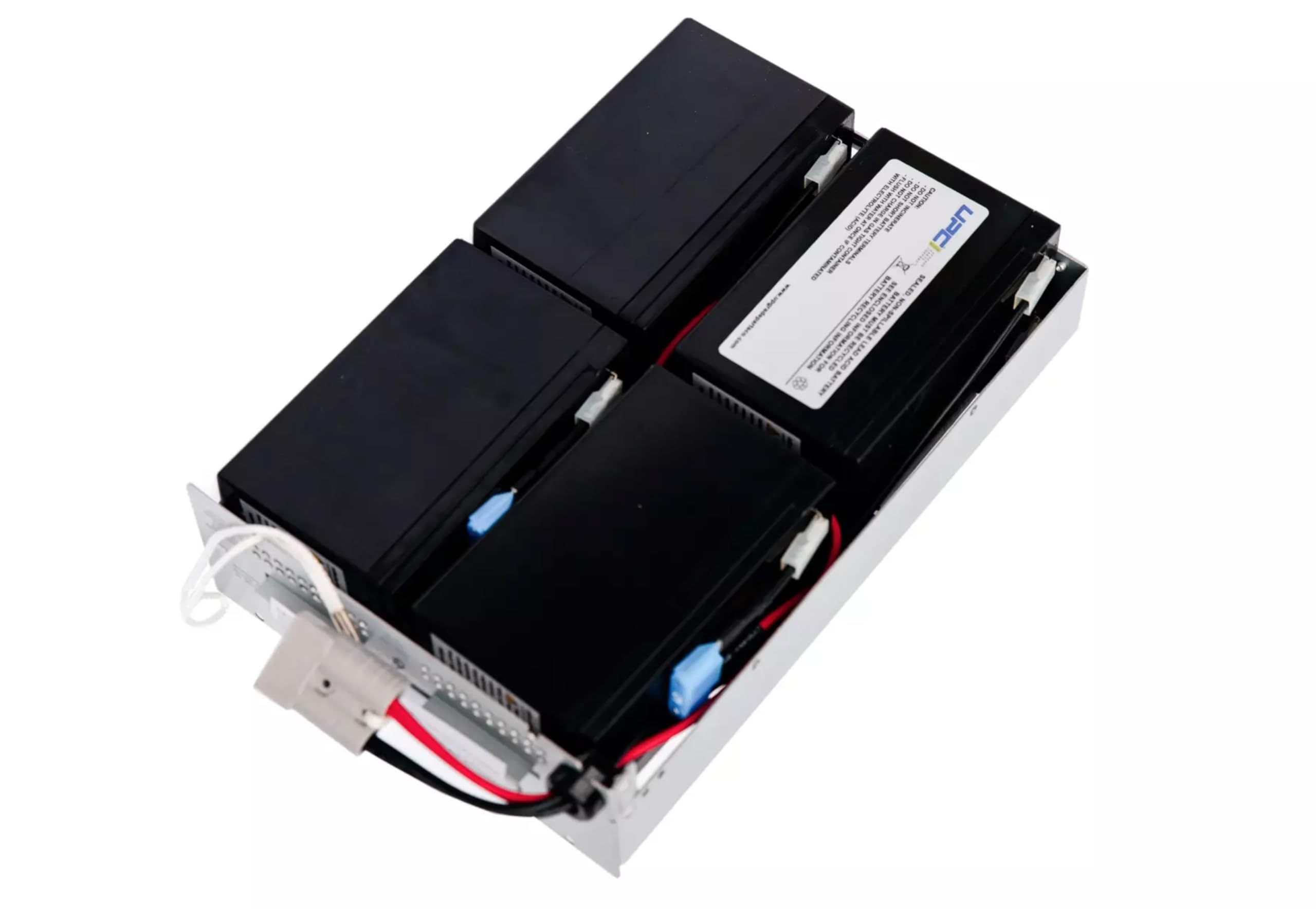 RBC23-UPC Replacement Battery for APC SU1000R2BX120, SU1000RM2U, SUA1000RM2U, SUA1000RMUS,Black