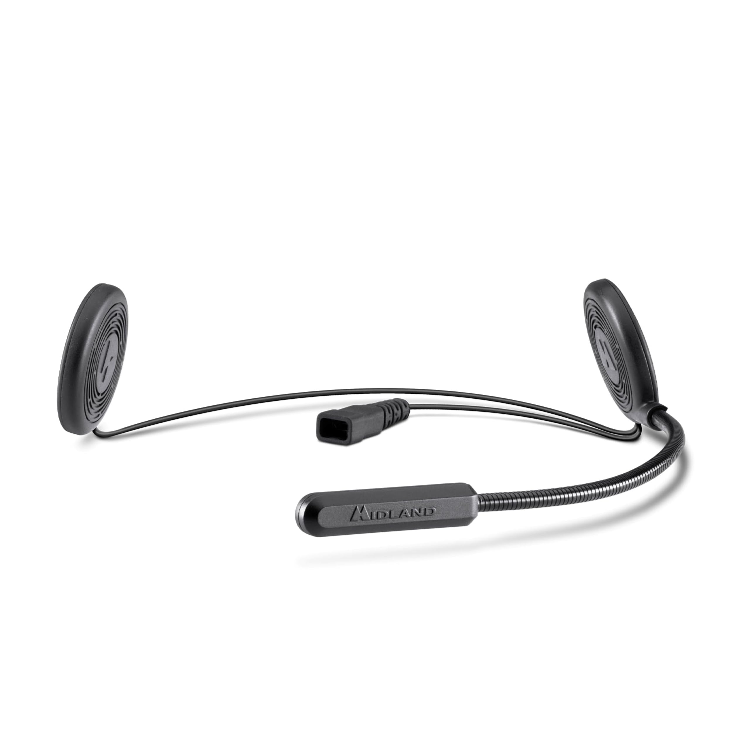 Midland - Écouteur sans Fil Bluetooth 5.2 Individuel Lokui K10 pour Motocyclistes Urbains, Répondeur Invisible Universel avec Filtre Anti Bruit - Écouteurs Casque Moto Minces 7mm avec Charge Rapide