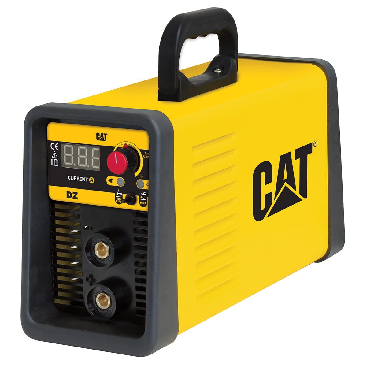 CATERPILLAR DZ 161 Saldatrice Inverter Professionale MMA TIG LIFT ad Arco (15-160A) - Salda tutte le elettrodi 1,6-4,0 mm | Hot Start, Anti-Stick, Arc Force