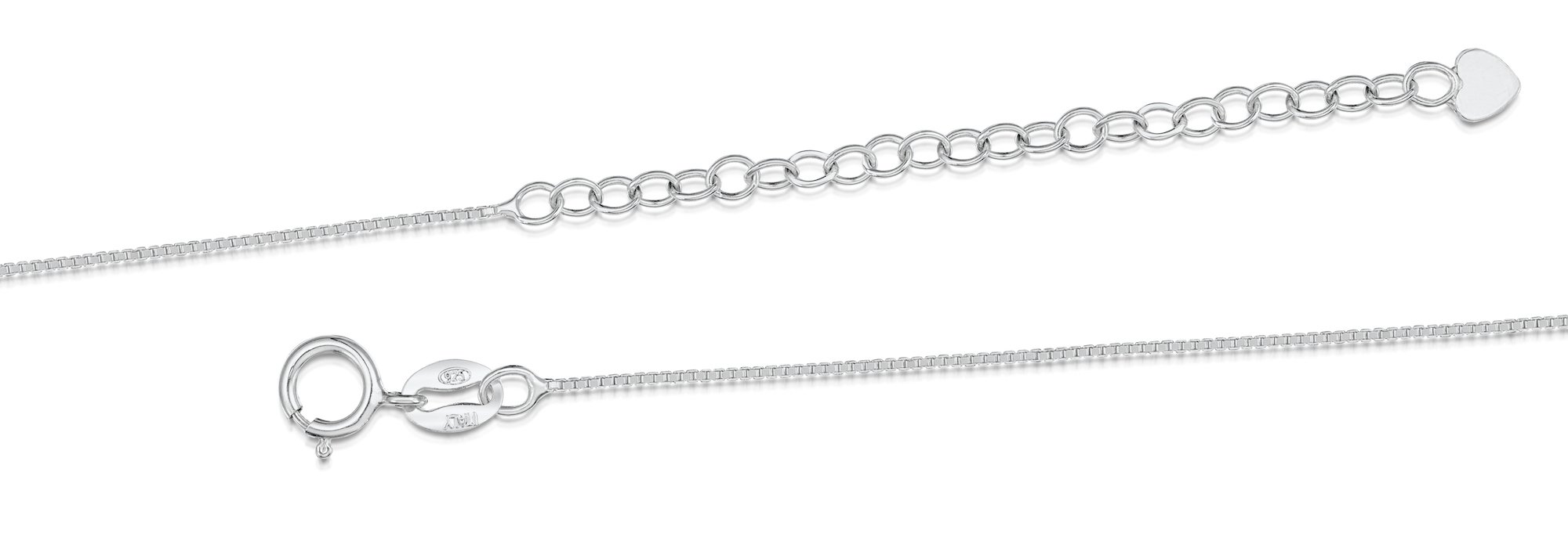 Shrieking Violet Collana con ciondolo a forma di croce in argento Sterling 925