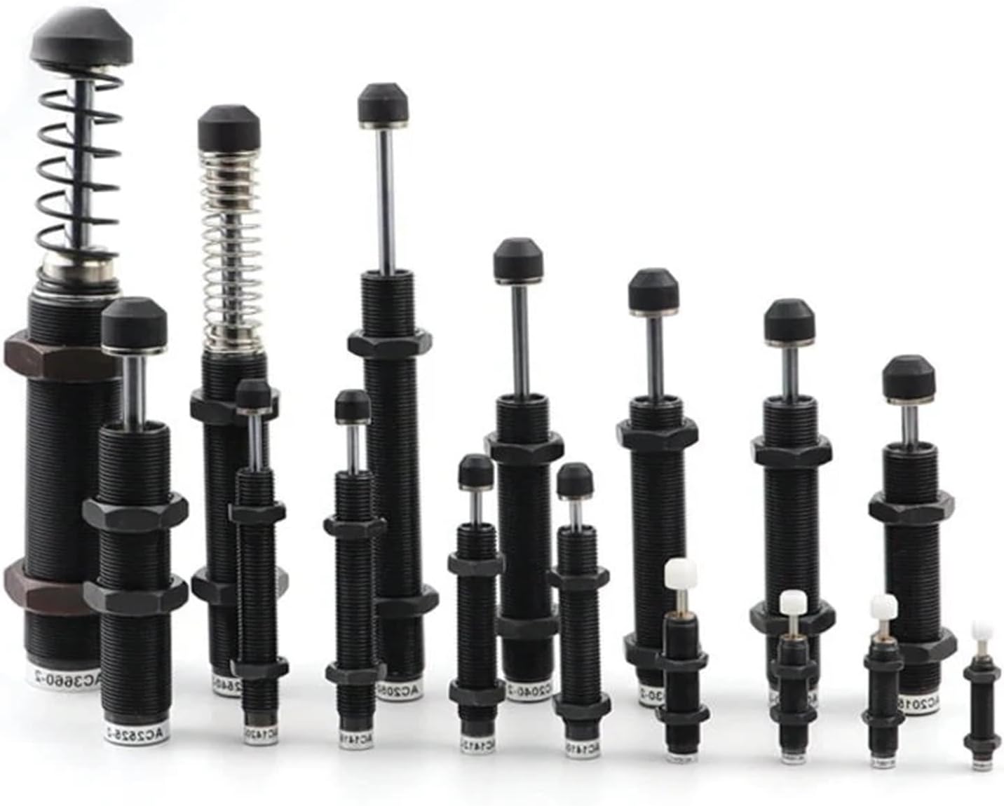 AC Oil Buffer Pneumatic Hydraulic Shock Absorber Damper Cylinder Shock Absorber Manipulator Accessories AC0806 AC1210 1Pcs(AC1008)
