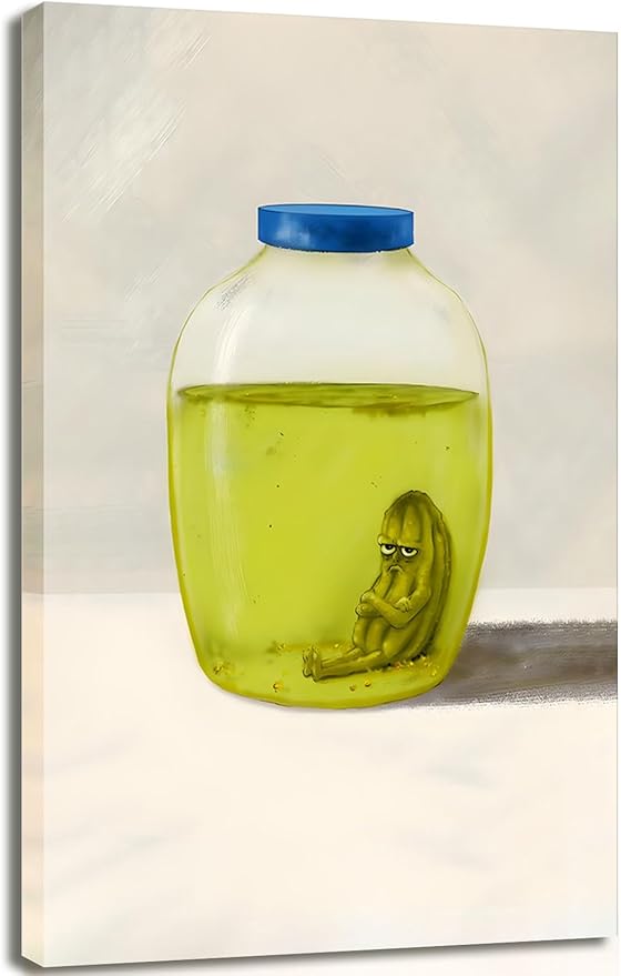 Pickle Canvas Wall Art