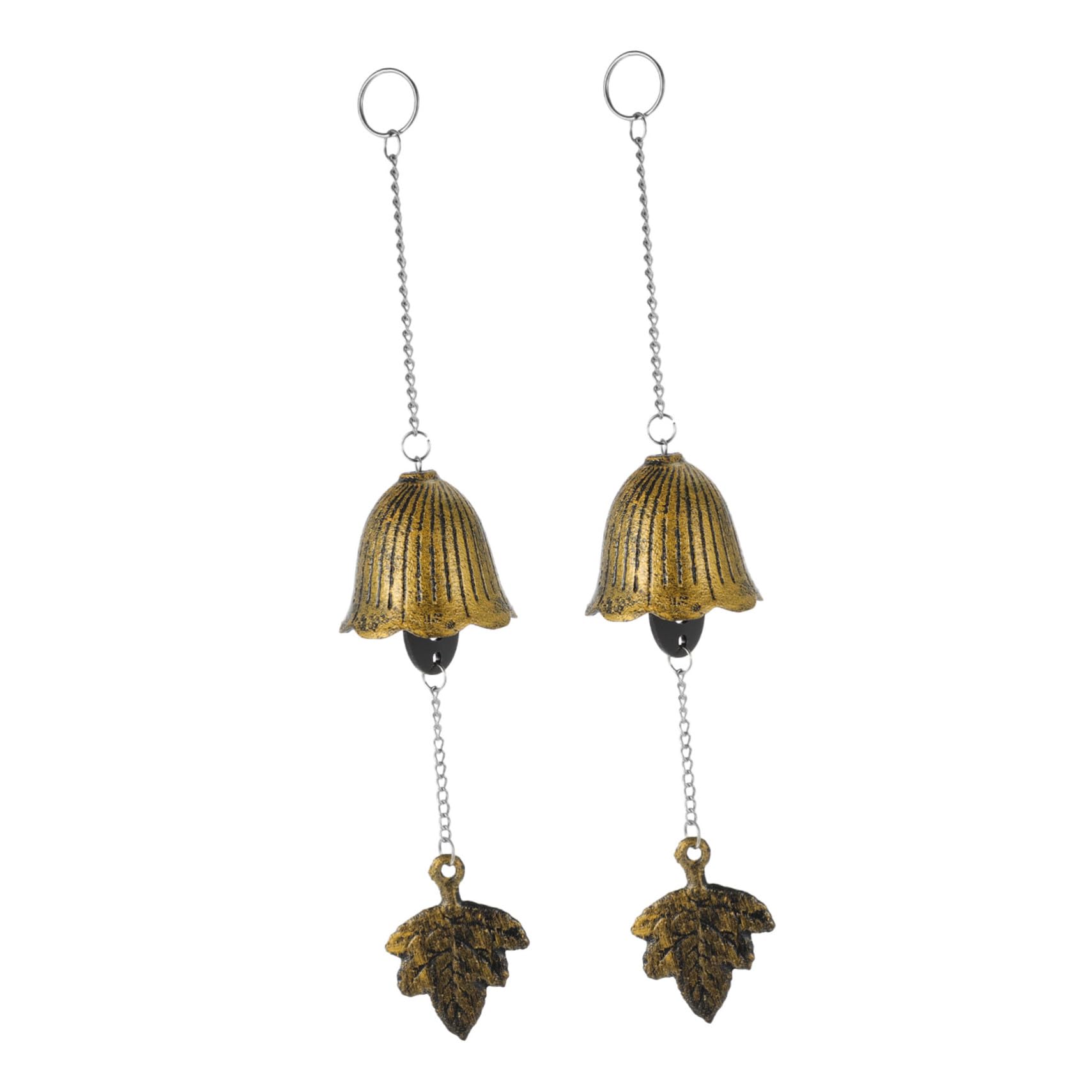 Cloche en fonte Abaodam style japonais : ferronnerie d'art pour extérieur