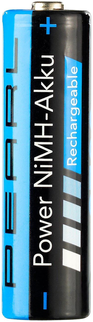 PEARL Power Akku: 20er-Set NiMH-Akkus Typ AA Mignon, 2.700 mAh (Batterien AA, mit Langer Lebensdauer)