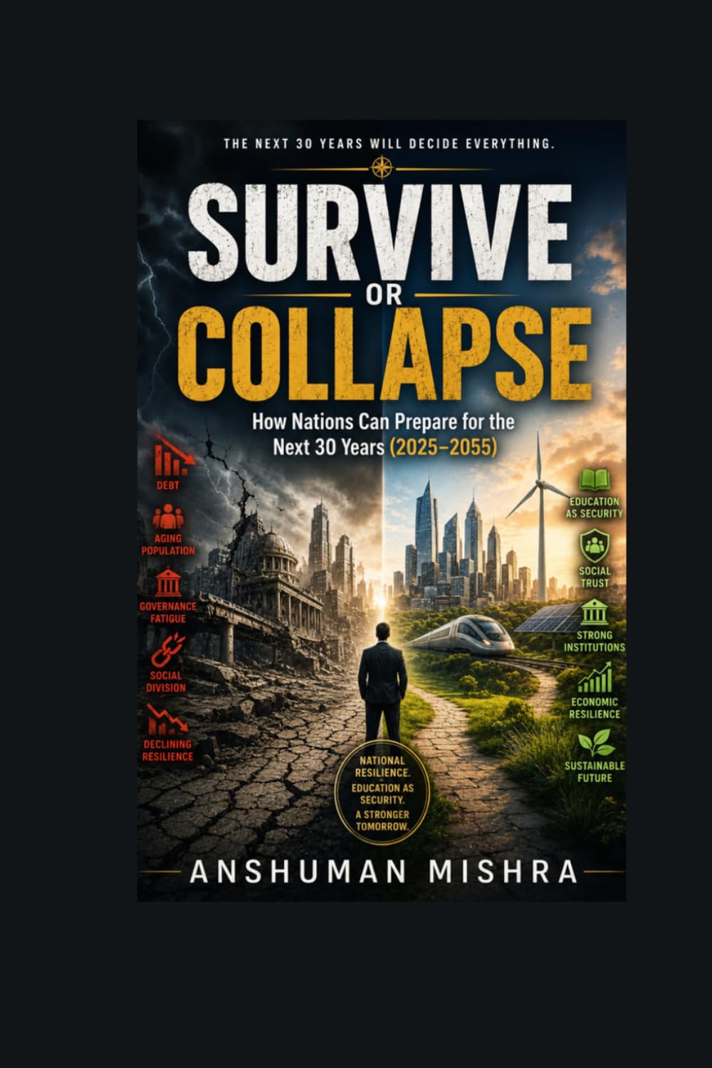 Survive or Collapse: How Nations Can Prepare for the Next 30 Years (2025–2055) (2025-2055: The New World Order - Geopolitics, Power, Conflict, and the Future of Nations)
