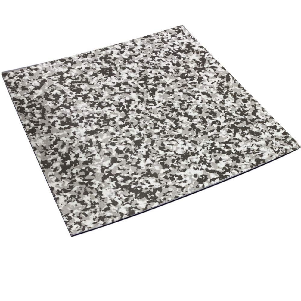 Castaway Customs SeaDek | Square Sheet Material | EVA Marine Foam | Perfect for Customized Flooring | Non Absorbent Boat Padding | Comfort Deck Step | 15" x 15" | Snow Camo