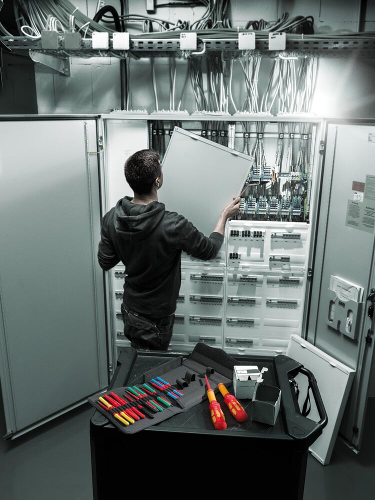 Wera Kraftform Kompakt VDE Safe-Torque Speed Set 1 chiave per quadro elettrico, 23 pezzi