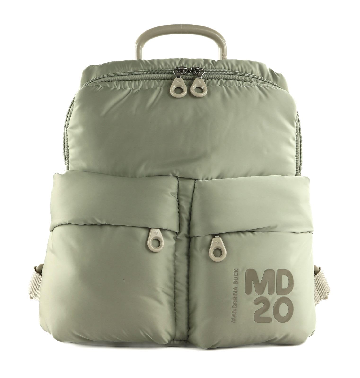 Mandarina Duck, MD20 BALLON BACKPACK Women, One Size, Sage Gray, One Size
