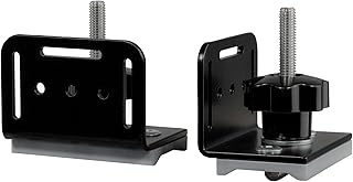 VW T5 T6 T6.1 California Multivan Seat Rail (2 Pieces) Steel and ABS Plastic Heavy Duty Universal Load Securing Bracket