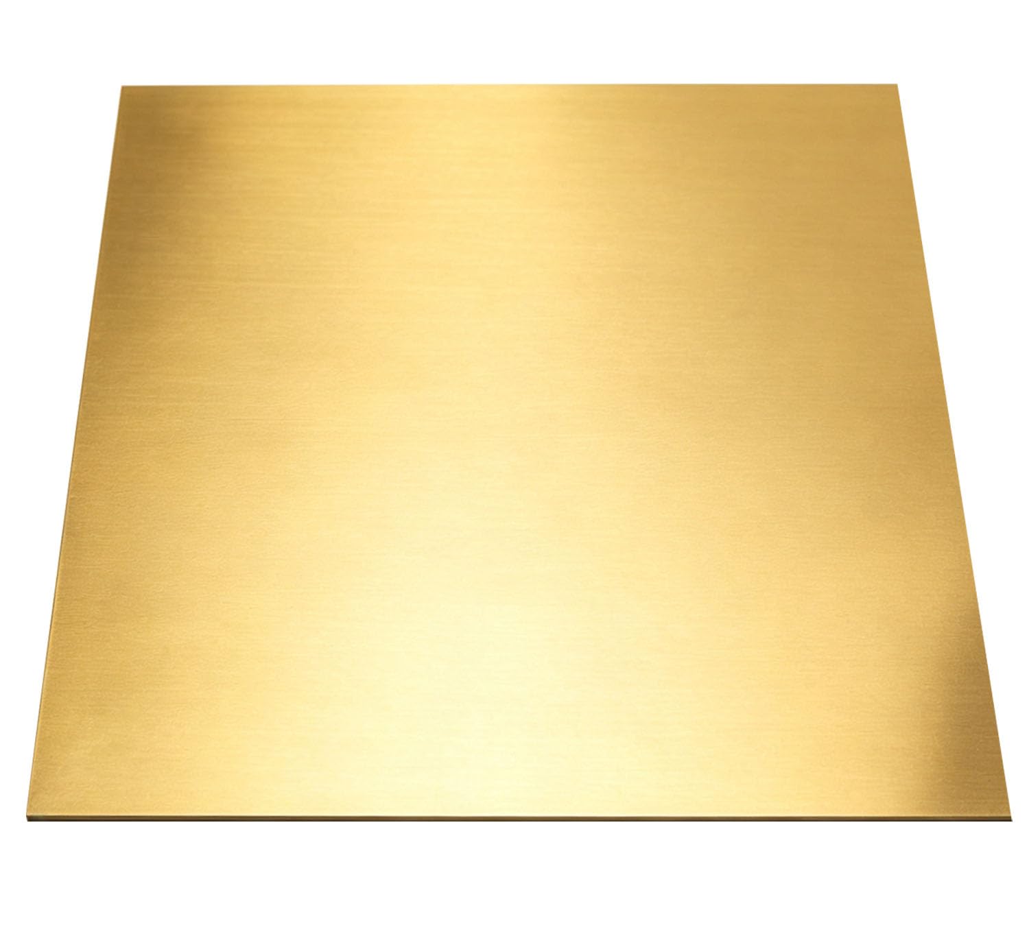 Photo 1 of Daseyyue 1 Pcs C280 Brass Sheet, 12" x 12",24 Gauge(0.02"/0.51mm) Thickness, No Scratches, Protective Film on Both Sides