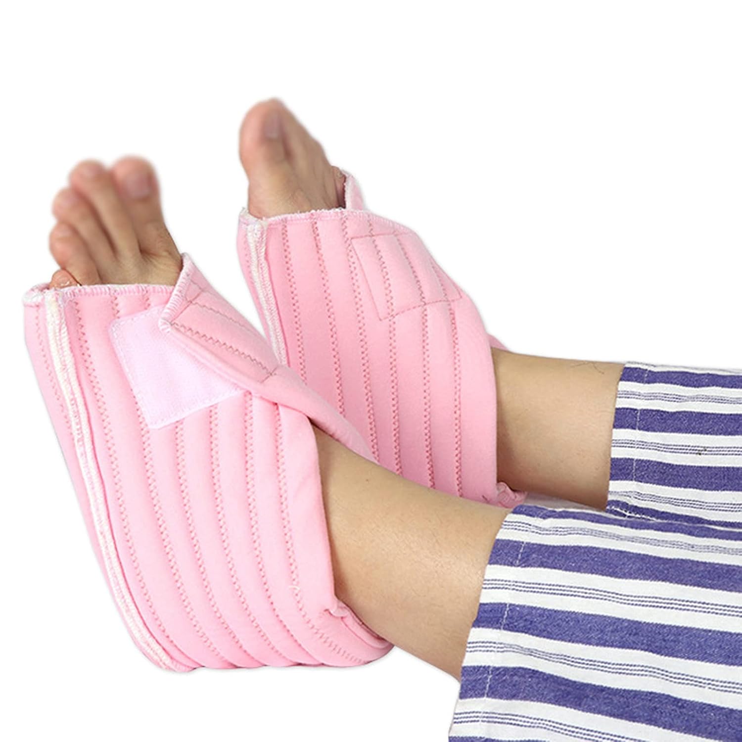 Heel Protector Pillow, 2PCS Heel Protector Cushion, Washable Pressure Relieving Pillow Boot, Ankle Protector Pain Pressure...