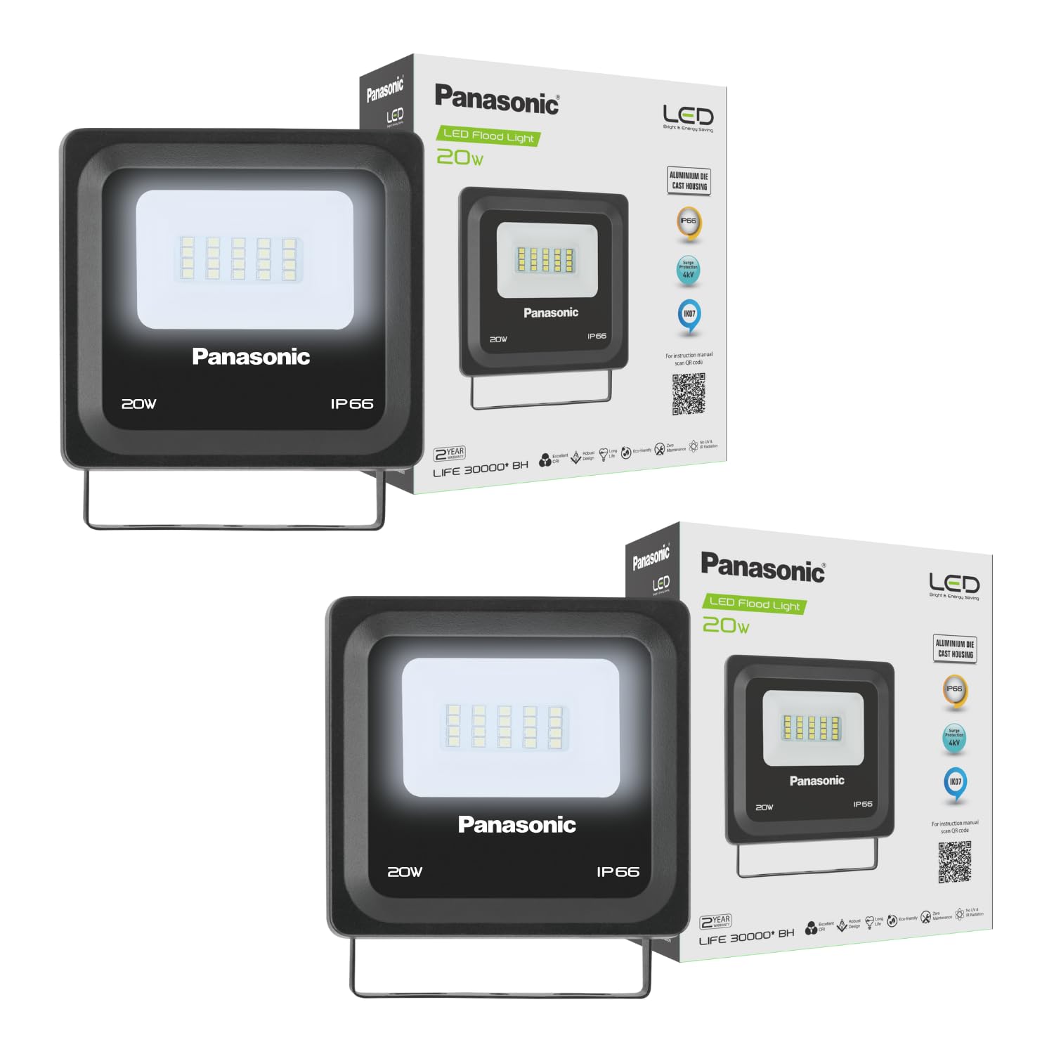 Panasonic 50W Waterproof Flood Light - Outdoor LED -11