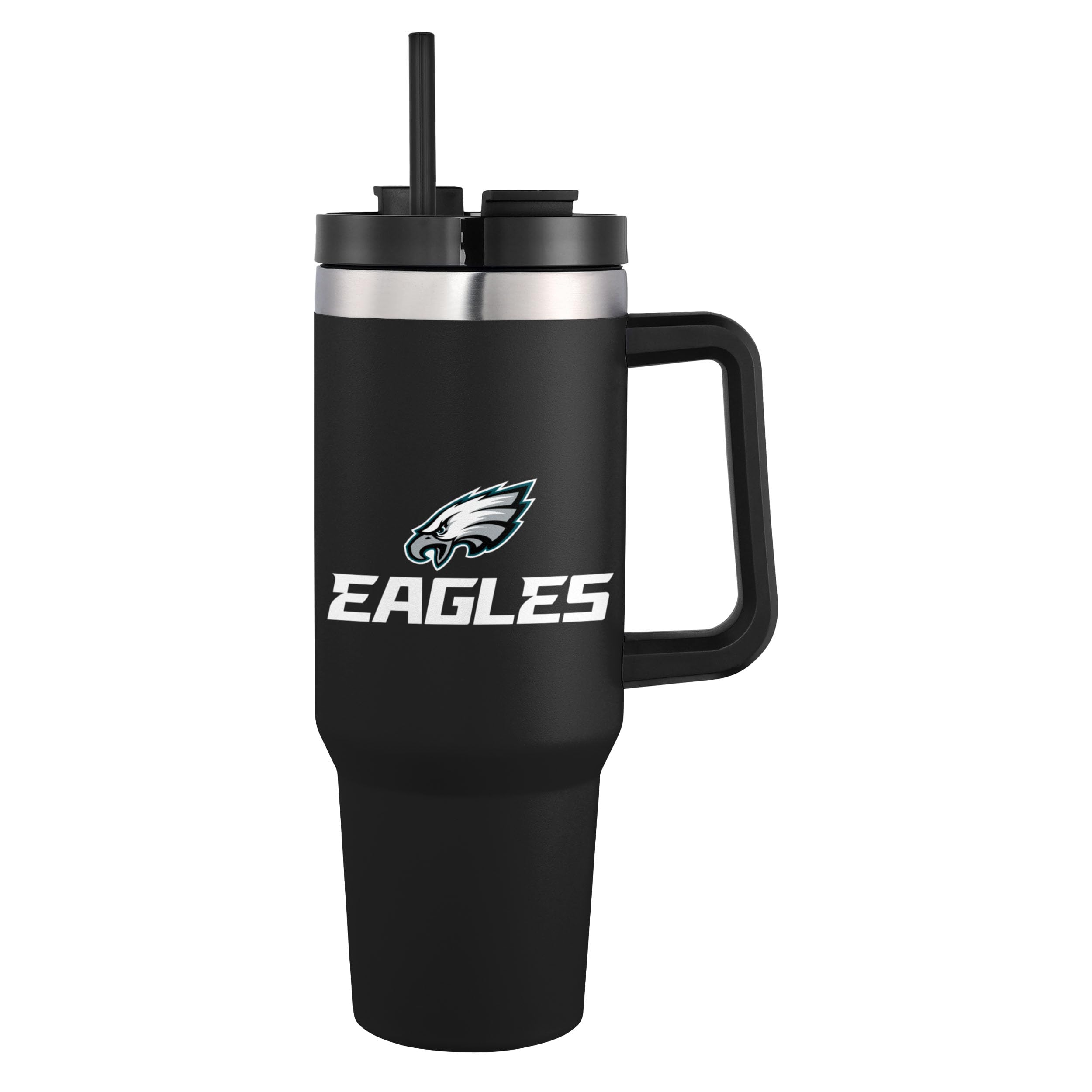 FOCO NFL unisex-adult NFL Team Logo Insulated Travel Mug 40oz XL Tumbler