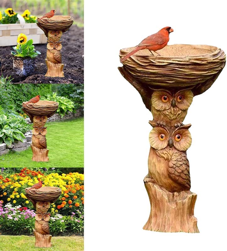 Amazon.co.jp: バードフィーダー 野鳥 餌台、鳥用水浴び 高さ2フィート