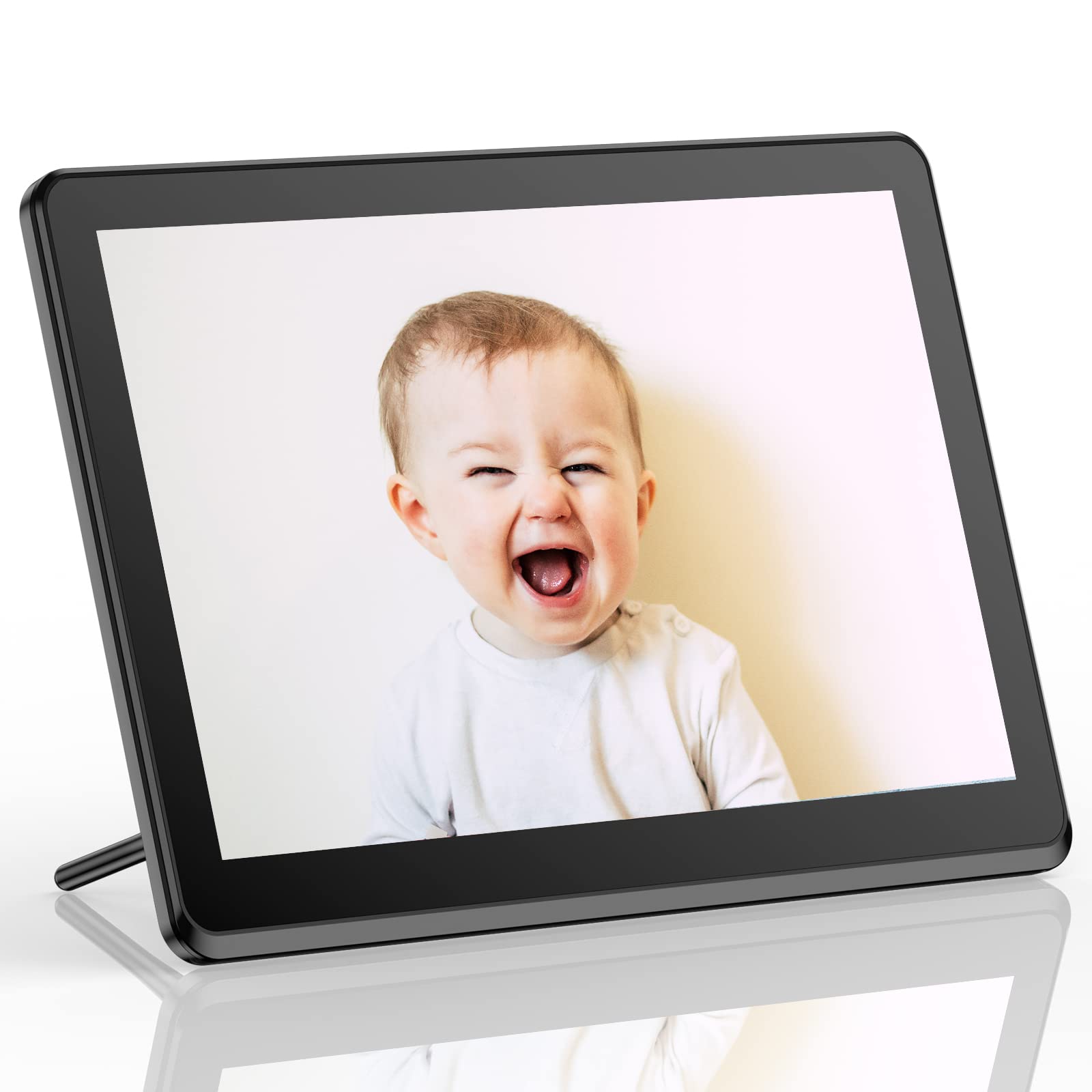 Digital Picture Frame WiFi 8 Inch Smart Digital Photo Frame, 2022 Newest 8GB IPS Touch Screen Cloud 
