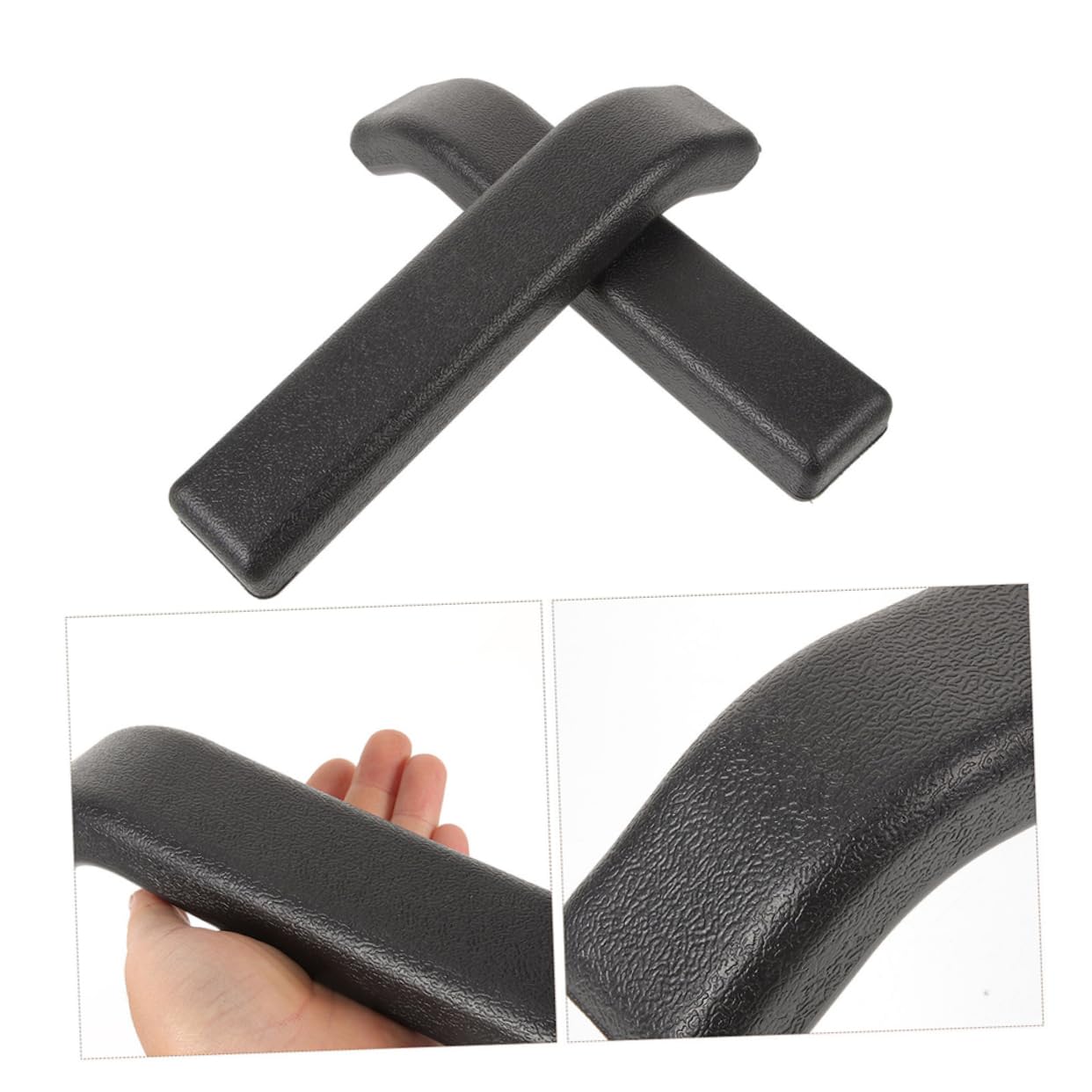 SHINEOFI Almohadillas Ergonómicas para Reposabrazos De Silla De Ruedas 4 Piezas Piezas De Repuesto para Reposabrazos Funda De Silla