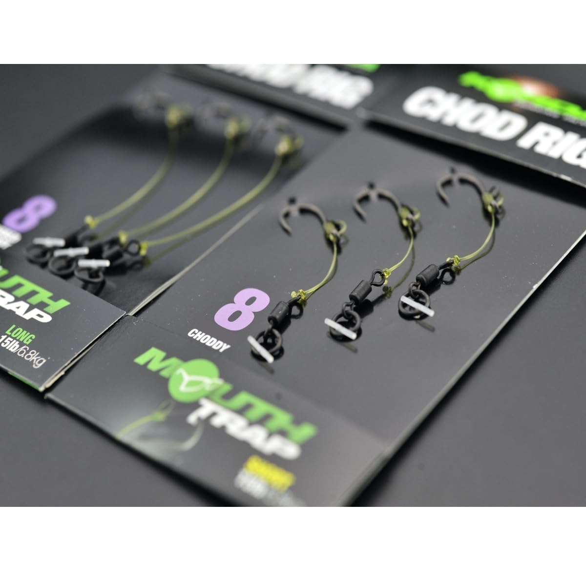 Korda Chod Rig Barbless Choddy Mouth Trap Long Qty 3 (8)