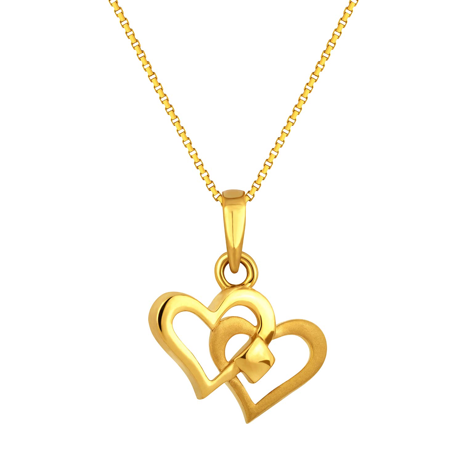 22KT Yellow Gold Pendant for Girls