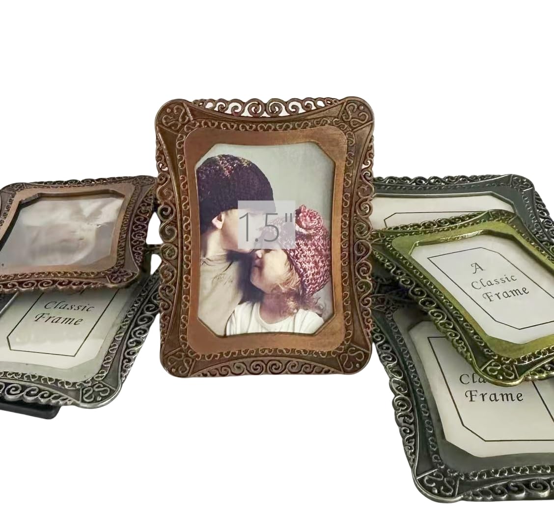 Amazon.com - Pofectsty 6 Pcs One-Inch Vintage Picture Frame, Tiny