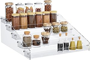 Doll Organizers and Storage Collection: 5-Tier Acrylic Display Shelf