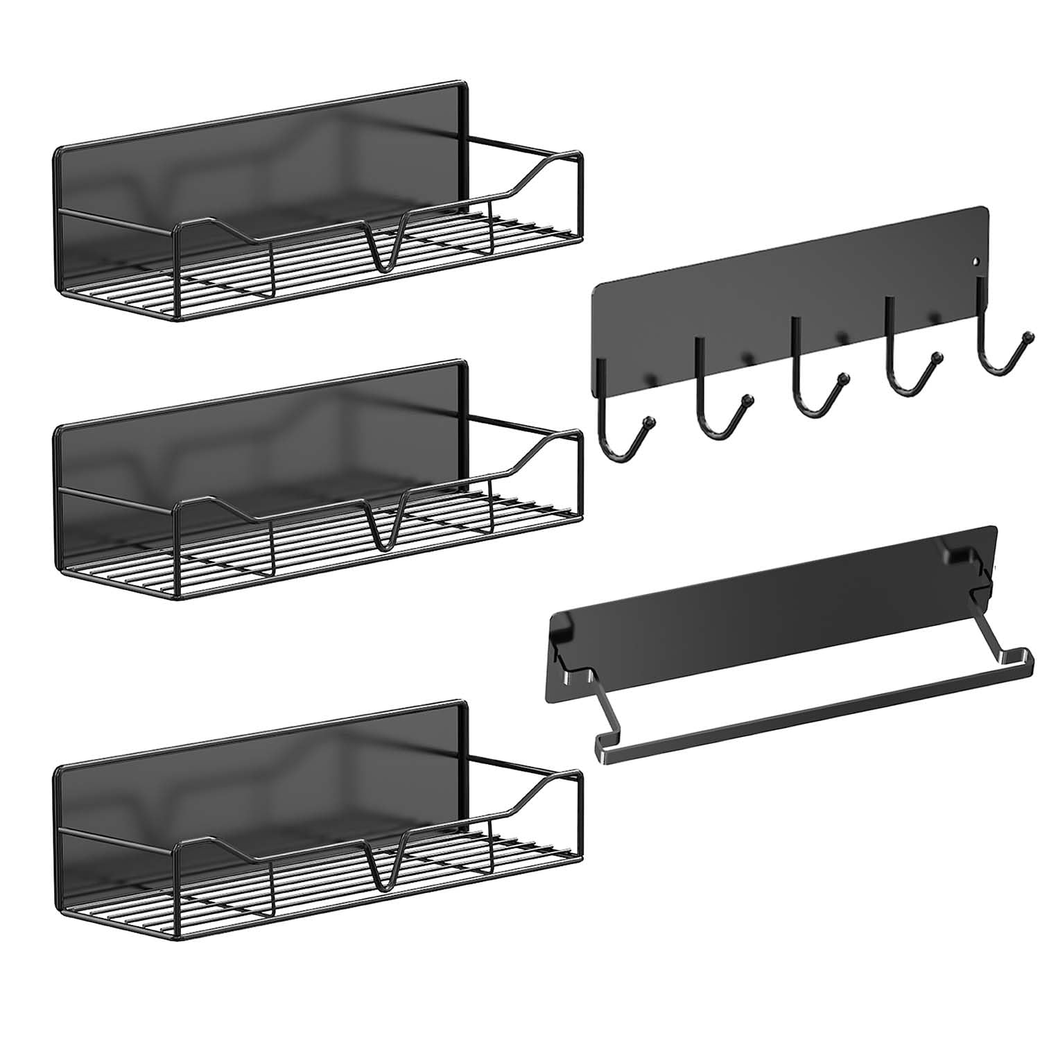 Amazon.com: JulktLli 5 Pack Multifunctional Magnetic Shelves for