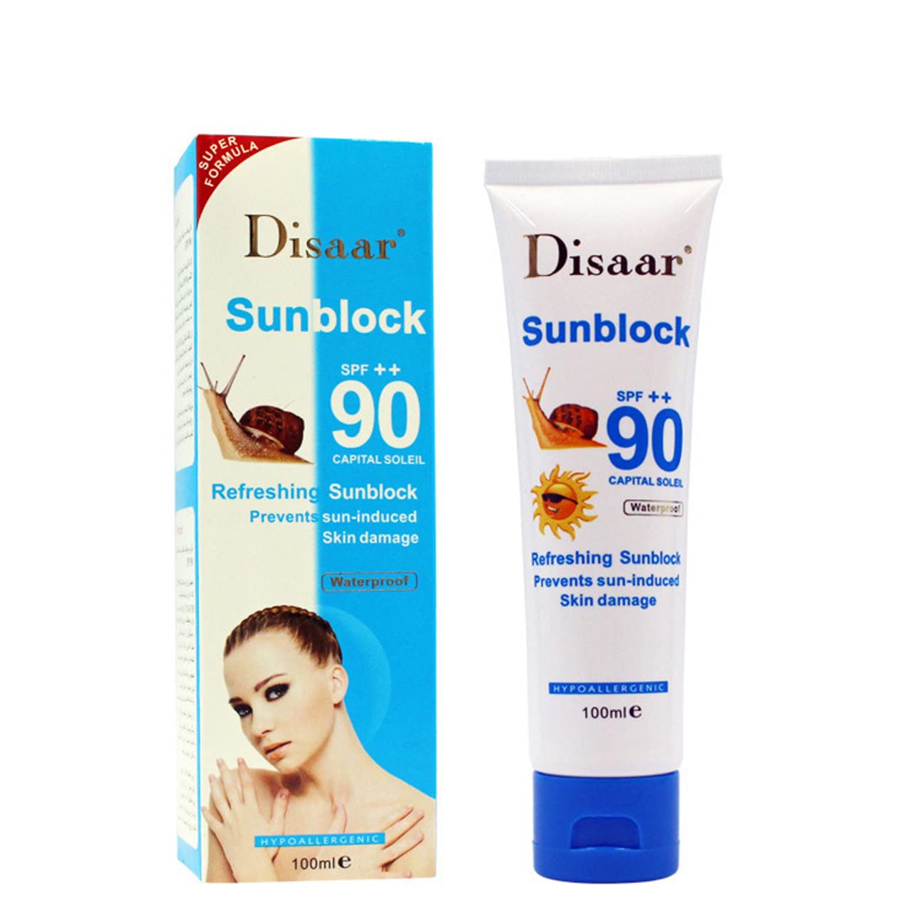 DISAAR BEAUTY Refreshing Sunblock SPF90++ Capital Soleil Protection Waterproof 100ml - Review, Price and Buying Guide