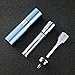 LISAPACK 8ML Atomizer Perfume Spray Bottle for Travel, Empty Refillable Cologne Dispenser, Portable Sprayer (Blue)