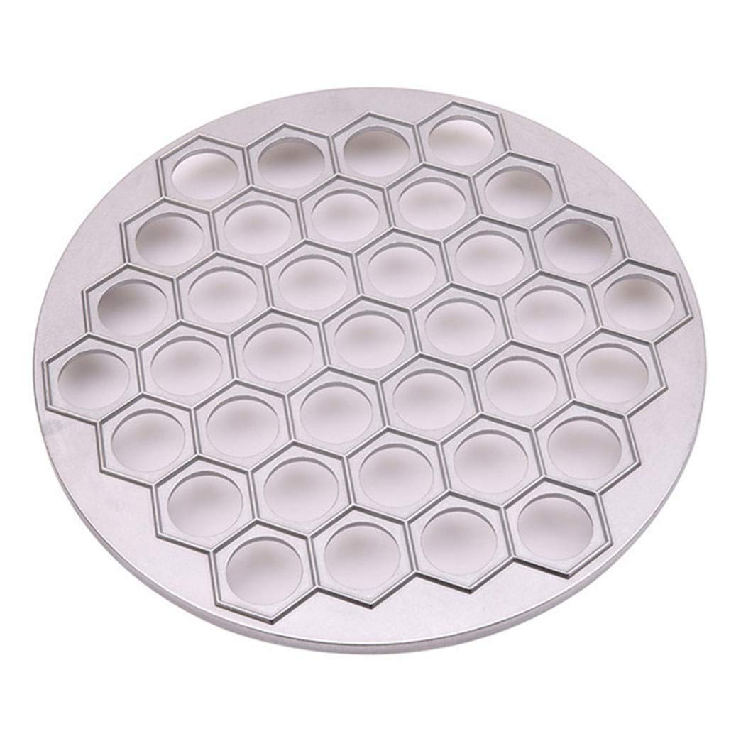 GOMYIE Ravioli Maker Meat Pelmeni Dumplins Mold Pasta Form(Silver color)