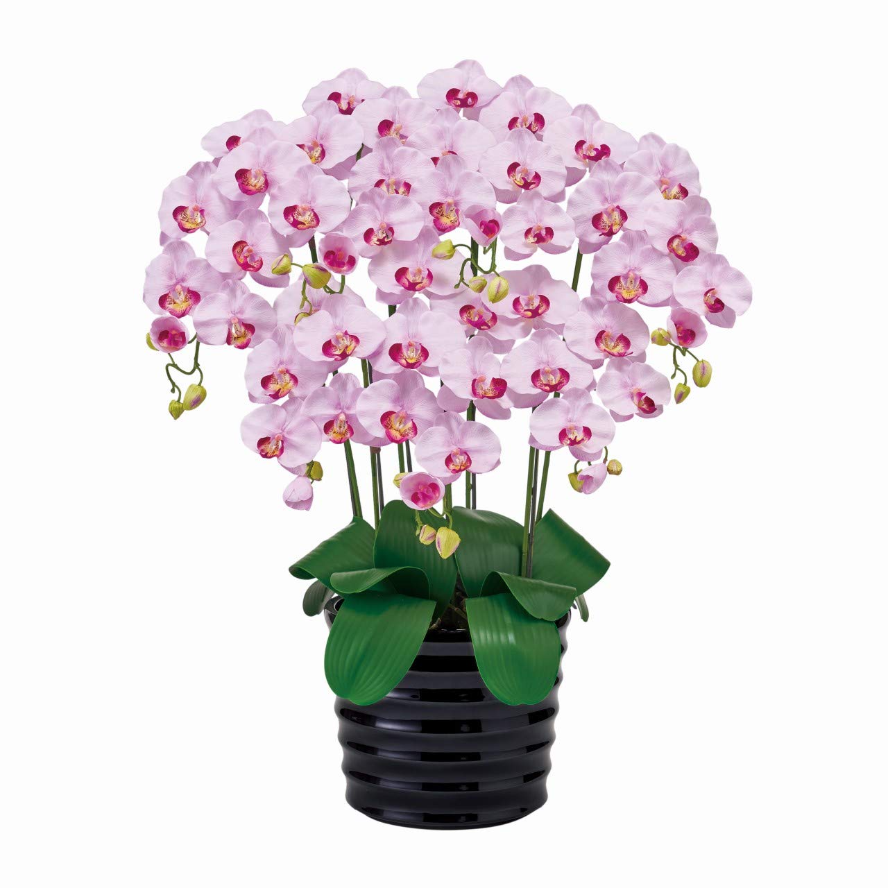 Amazon｜東京堂 造花 #ラベンダー W60XH78cm MAGIQ ピュアオーキッド7