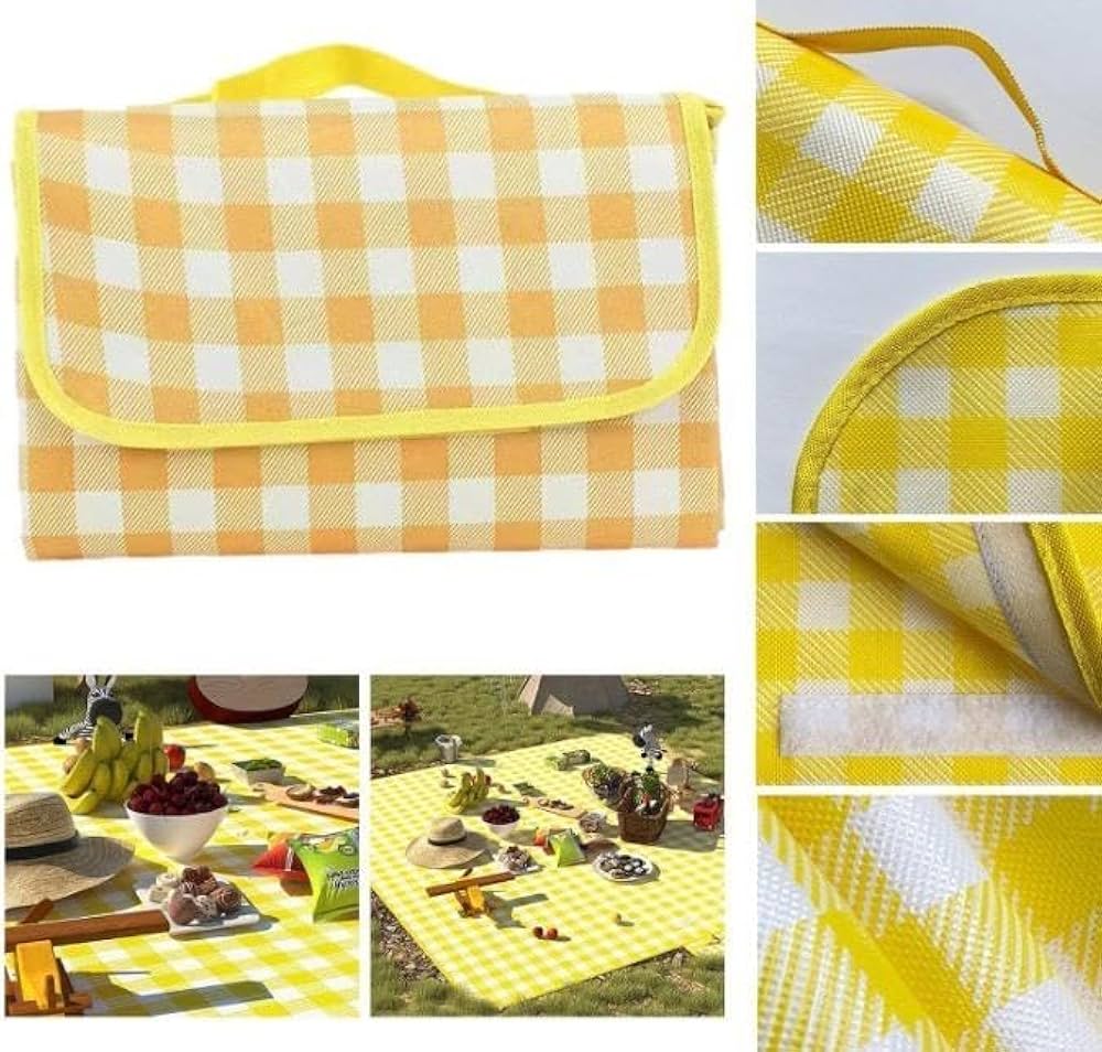 Amazon.co.jp: 人気ギンガム チェック レジャーシート