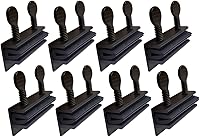 Vista 28 de QCAA Cerradura de seguridad para ventana deslizante con forro de vinilo, cerradura a prueba de niños, aluminio, blanco, paquete de 4, fabricado