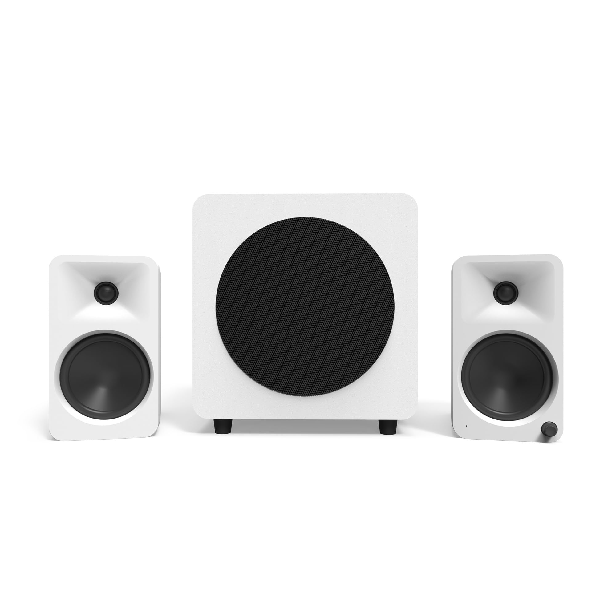 Kanto SUB8 Sealed Powered subwoofer | 300 W Peak Power | 8" głośnik niskotonowy | winyl | biały matowy
