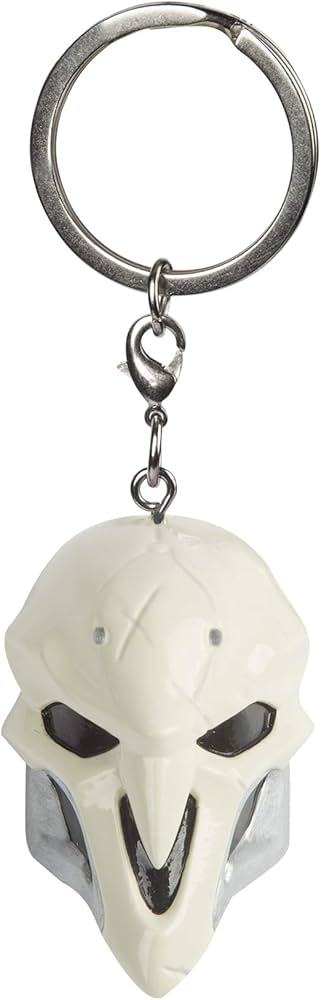 Amazon.com: JINX Overwatch Reaper Mask 3D Plastic Key Chain, Multi