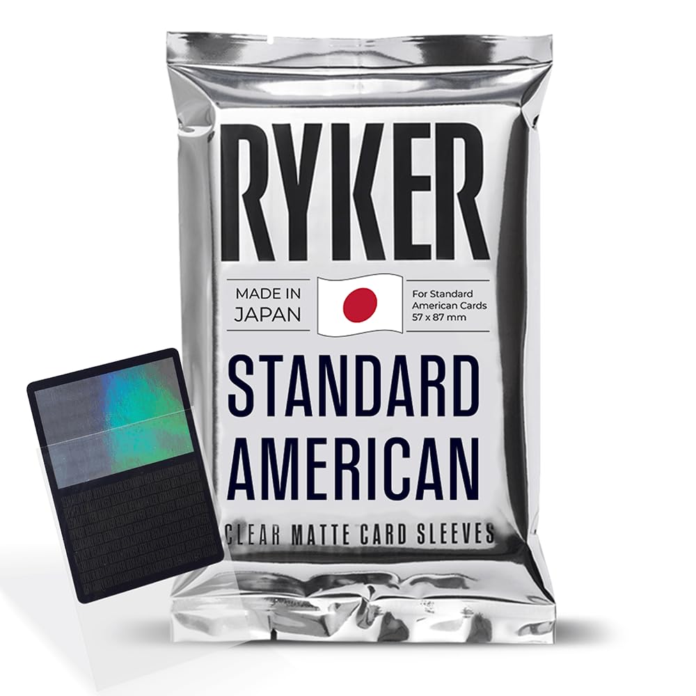 american standard card sleeves Amazon.com: Ryker Standard American Size – Card Sleeves for Trading Cards,  Board Games & K-pop Photocards (100 Pack, Clear, 56x87 mm) : Toys & Games
