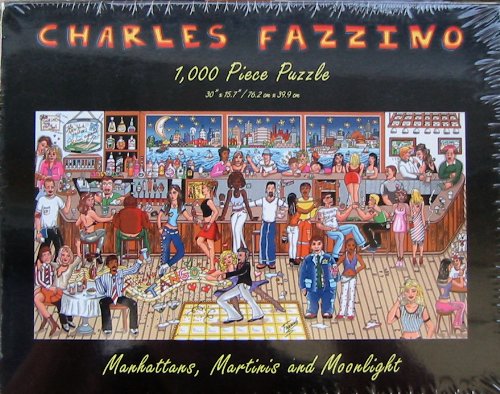 Manhattans, Martinis and Moonlight 1000pc. Puzzle