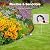 VIVOSUN Landscape Edging Kit 33ft Long 2in High, No-Dig Plastic Garden Border Edging with 30 Anchoring Spikes & Scissors, Black