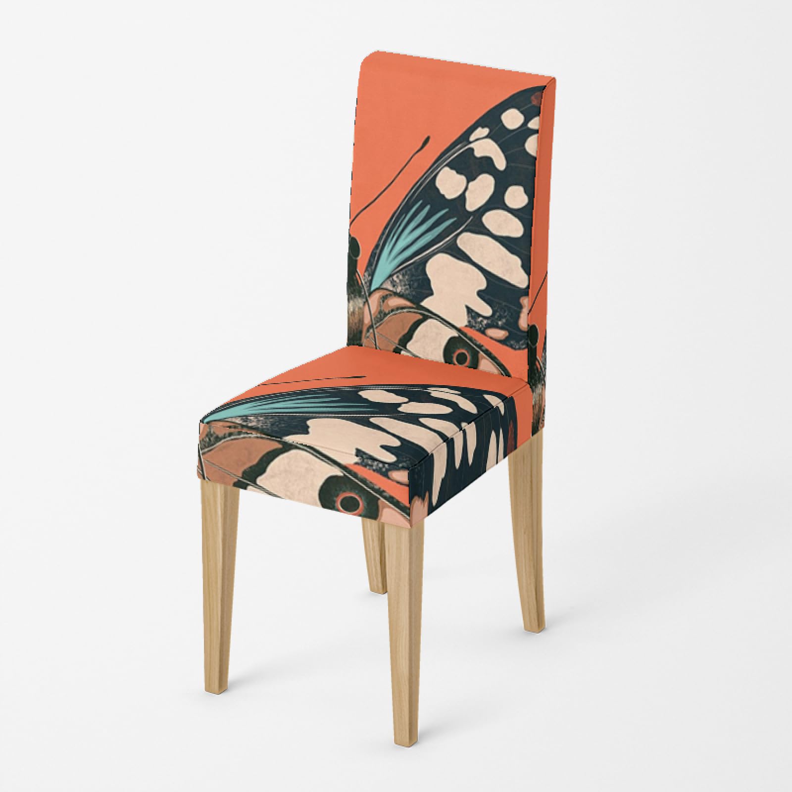 Fundas Sillas Comedor Elasticas Insectos Naranja Funda Silla Pack de 6