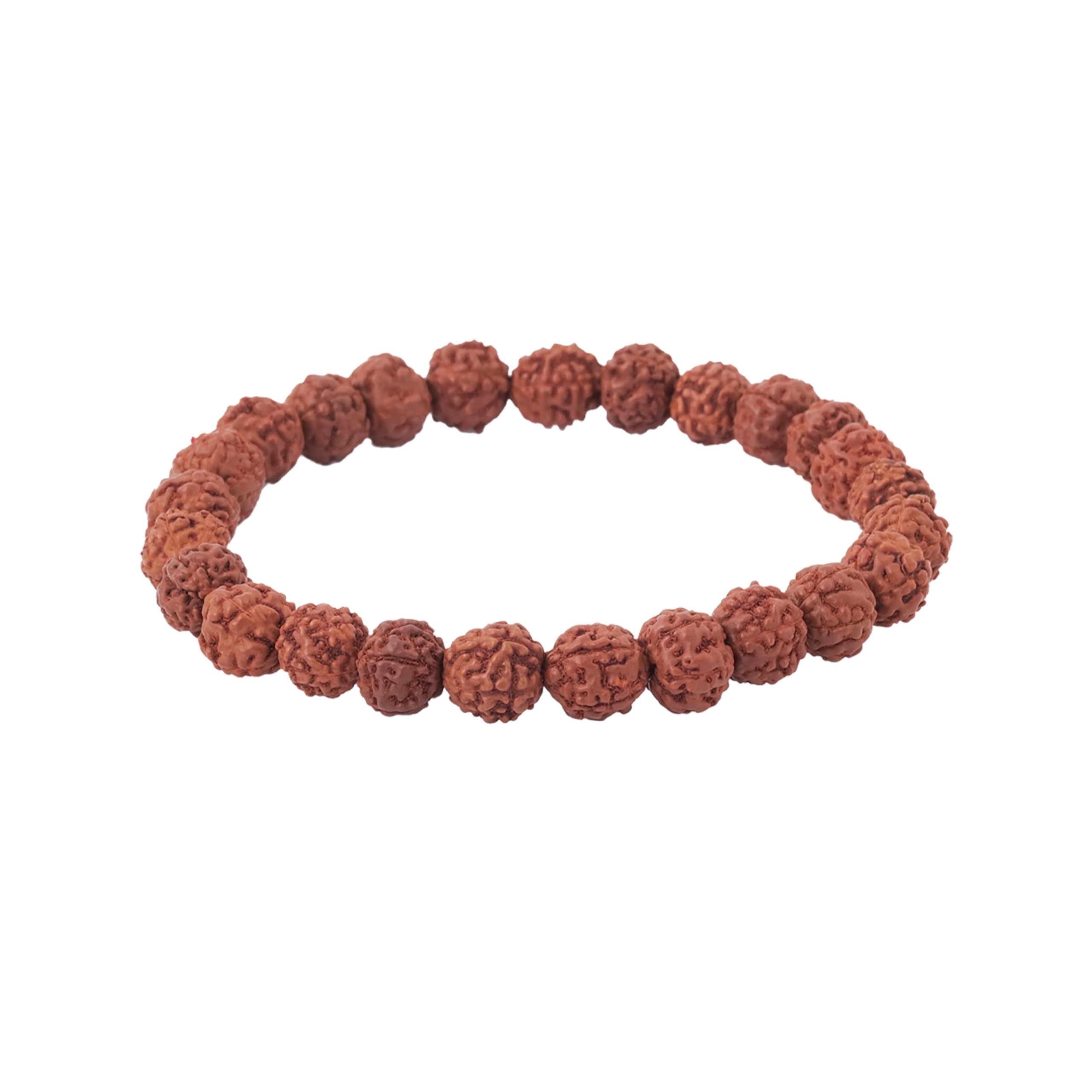 WoCra® Rudraksha Bracelet | Original 5 Mukhi Rudraksha Bracelet | 100% Natural Rudraksha Bracelet Stretchable | 5 Faced Panchmukhi Rudraksha Bracelet Original | 8mm Bead size |1 Piece (B0CZ733LR2) Amazon Price History, Amazon Price Tracker