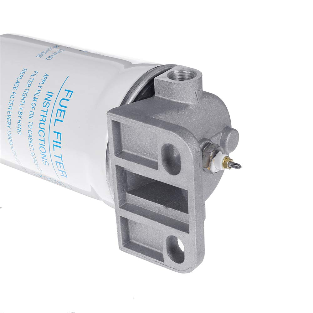 ChaRLes 12V Filtro De Combustible Con 2Pcs Tubería De Gasolina Manguera De Combustible De Repuesto Depósito De Combustible - #1